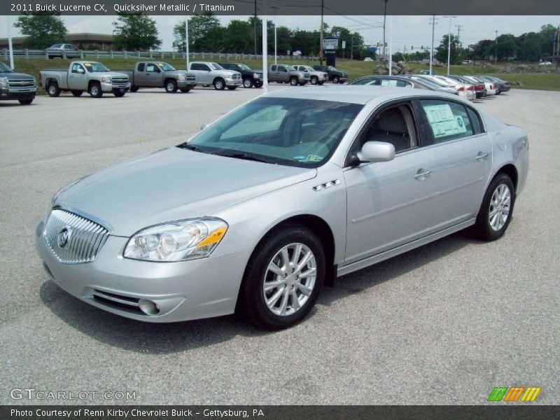 Quicksilver Metallic / Titanium 2011 Buick Lucerne CX