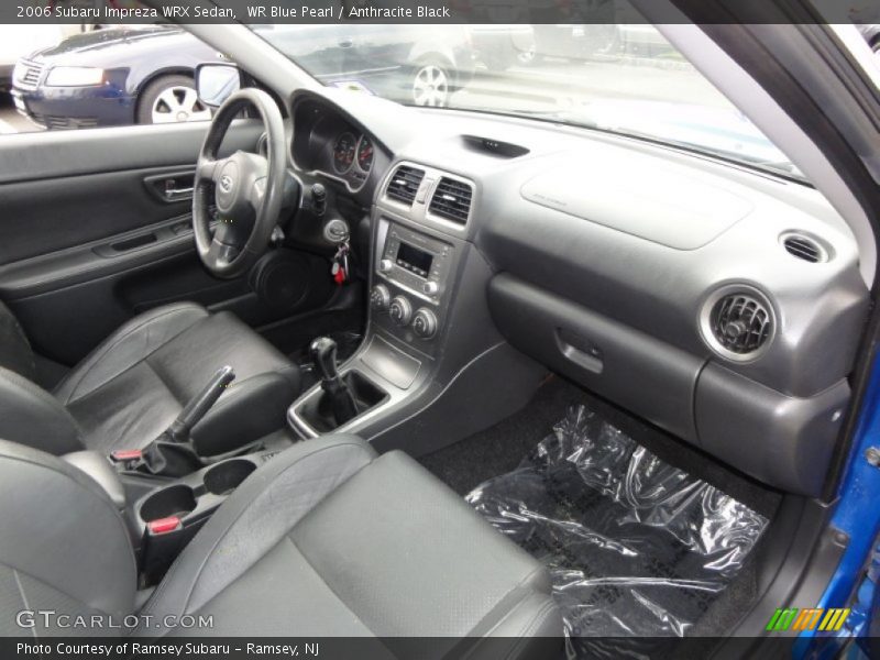 WR Blue Pearl / Anthracite Black 2006 Subaru Impreza WRX Sedan