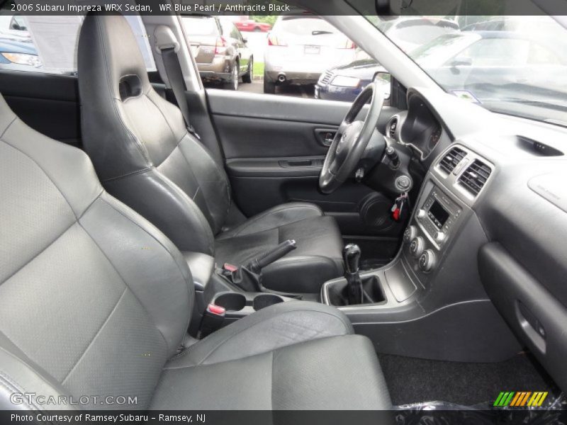 WR Blue Pearl / Anthracite Black 2006 Subaru Impreza WRX Sedan