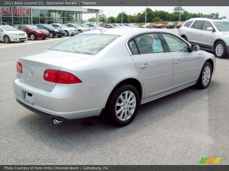 Quicksilver Metallic / Titanium 2011 Buick Lucerne CX
