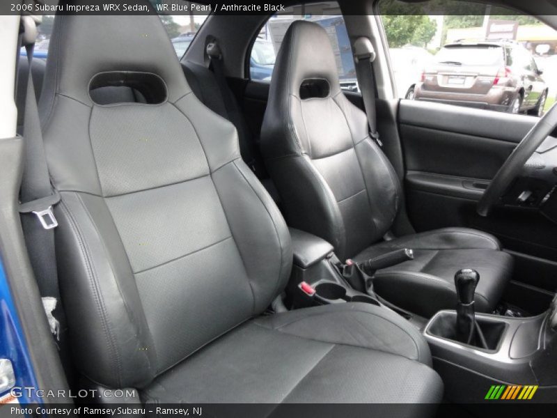WR Blue Pearl / Anthracite Black 2006 Subaru Impreza WRX Sedan