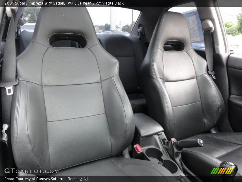 WR Blue Pearl / Anthracite Black 2006 Subaru Impreza WRX Sedan
