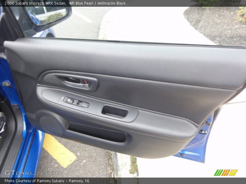WR Blue Pearl / Anthracite Black 2006 Subaru Impreza WRX Sedan