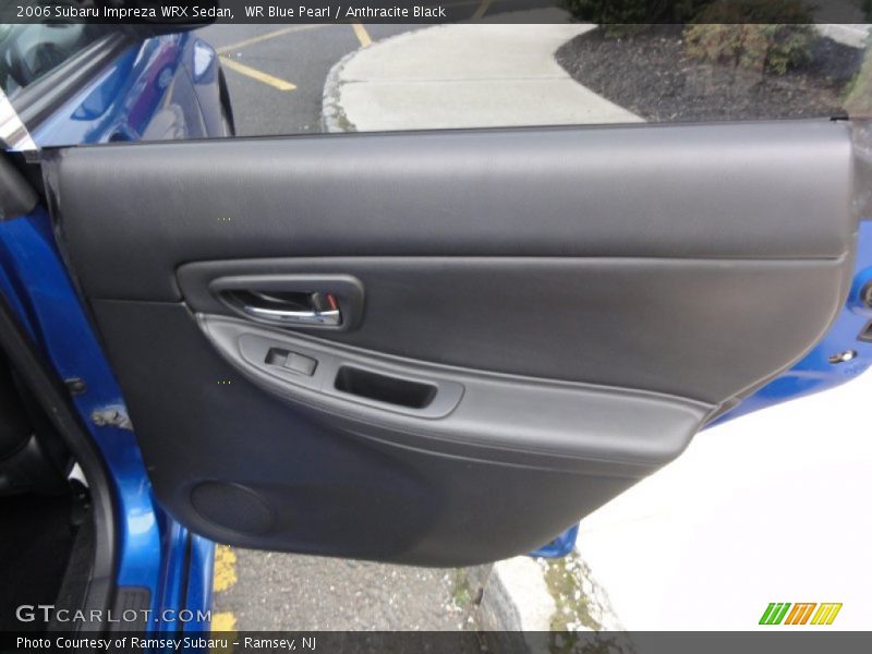 WR Blue Pearl / Anthracite Black 2006 Subaru Impreza WRX Sedan