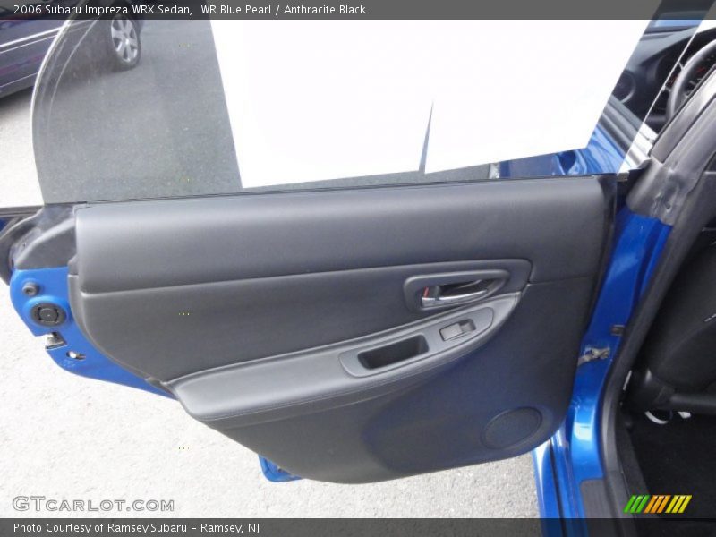WR Blue Pearl / Anthracite Black 2006 Subaru Impreza WRX Sedan