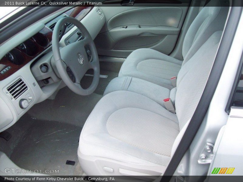 Quicksilver Metallic / Titanium 2011 Buick Lucerne CX