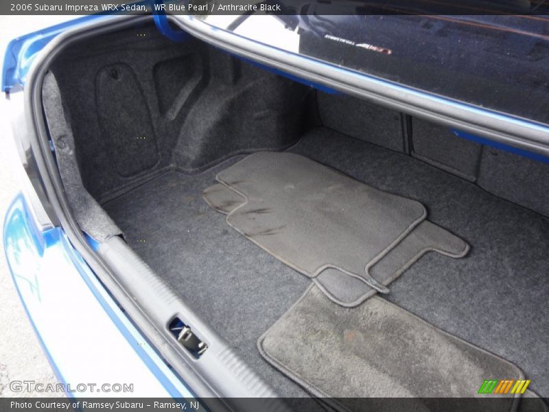 WR Blue Pearl / Anthracite Black 2006 Subaru Impreza WRX Sedan