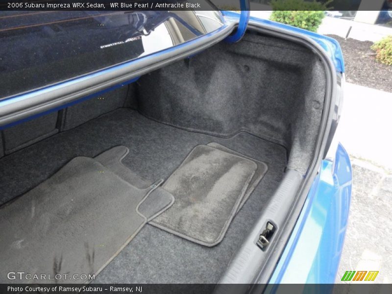 WR Blue Pearl / Anthracite Black 2006 Subaru Impreza WRX Sedan