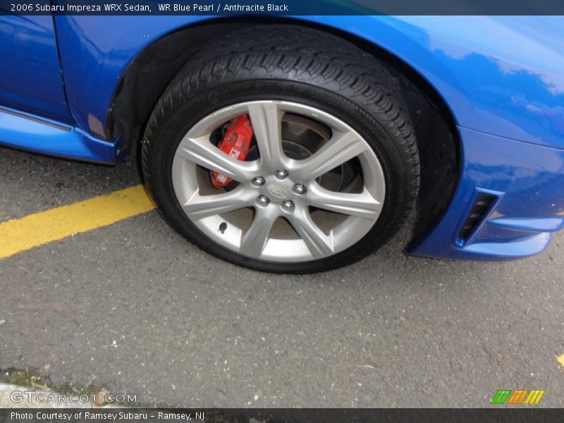 WR Blue Pearl / Anthracite Black 2006 Subaru Impreza WRX Sedan