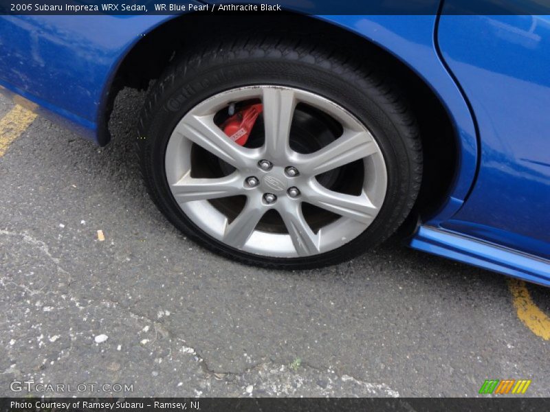 WR Blue Pearl / Anthracite Black 2006 Subaru Impreza WRX Sedan