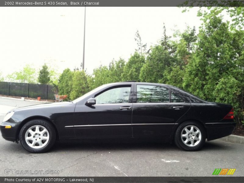 Black / Charcoal 2002 Mercedes-Benz S 430 Sedan