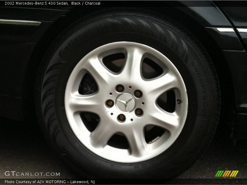 Black / Charcoal 2002 Mercedes-Benz S 430 Sedan