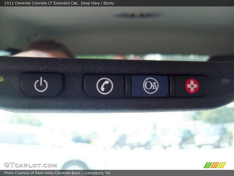 Deep Navy / Ebony 2011 Chevrolet Colorado LT Extended Cab