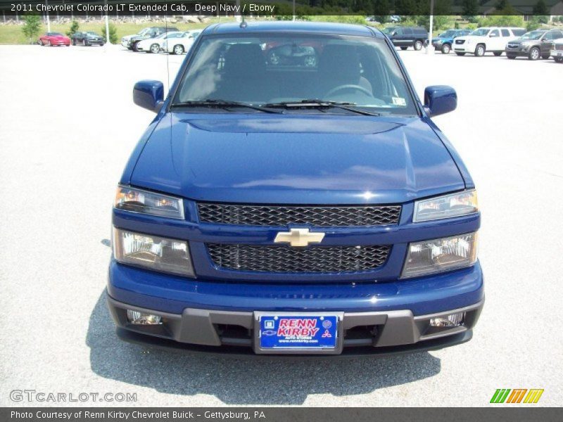 Deep Navy / Ebony 2011 Chevrolet Colorado LT Extended Cab