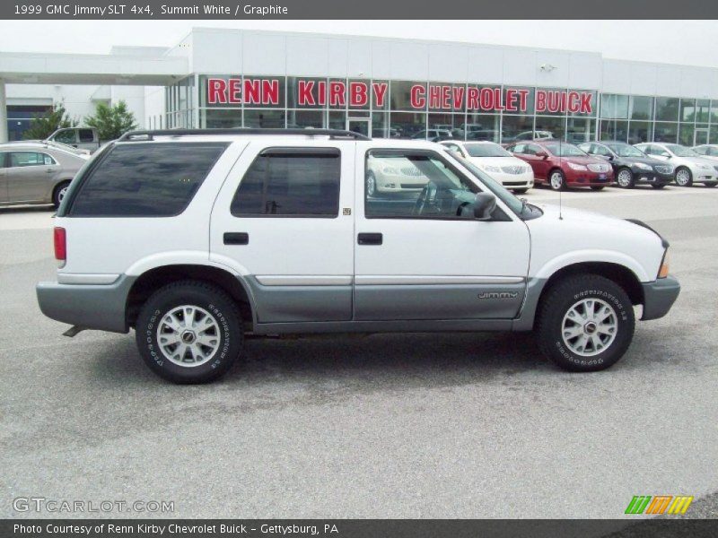 Summit White / Graphite 1999 GMC Jimmy SLT 4x4