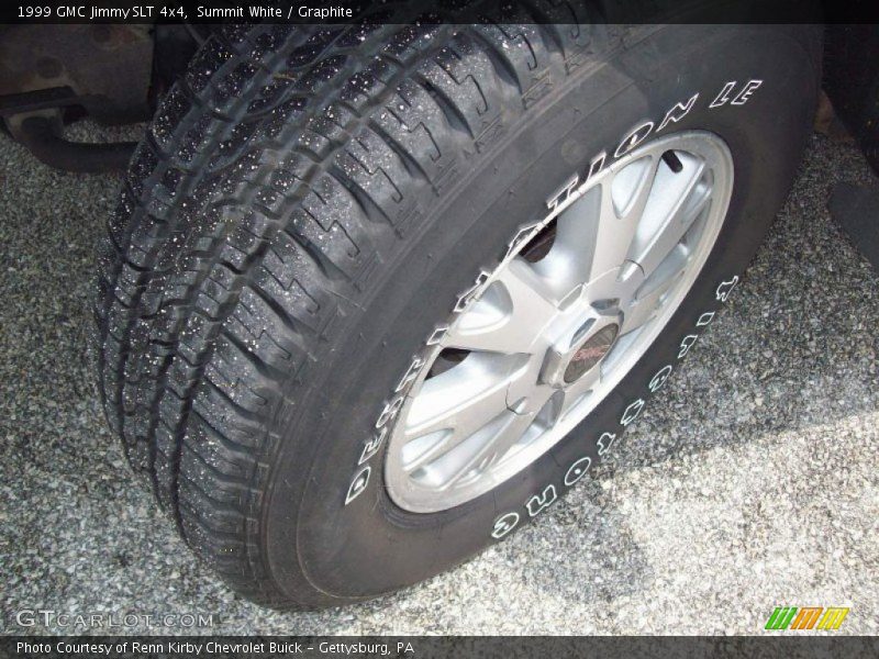 Summit White / Graphite 1999 GMC Jimmy SLT 4x4