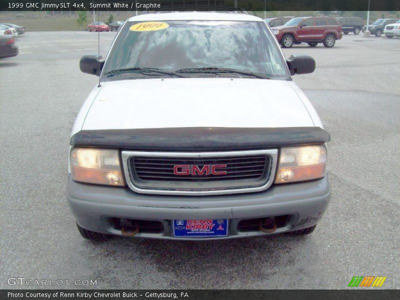 Summit White / Graphite 1999 GMC Jimmy SLT 4x4