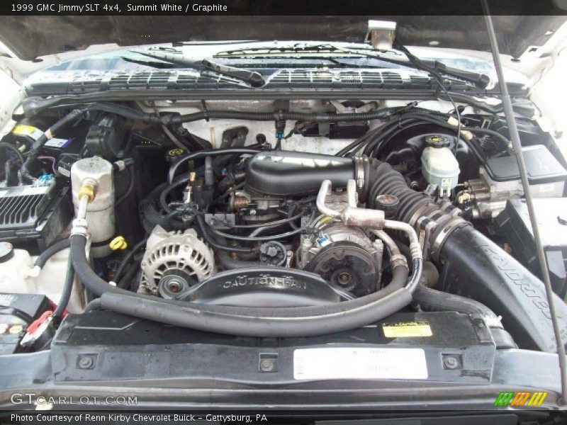  1999 Jimmy SLT 4x4 Engine - 4.3 Liter OHV 12 Valve V6