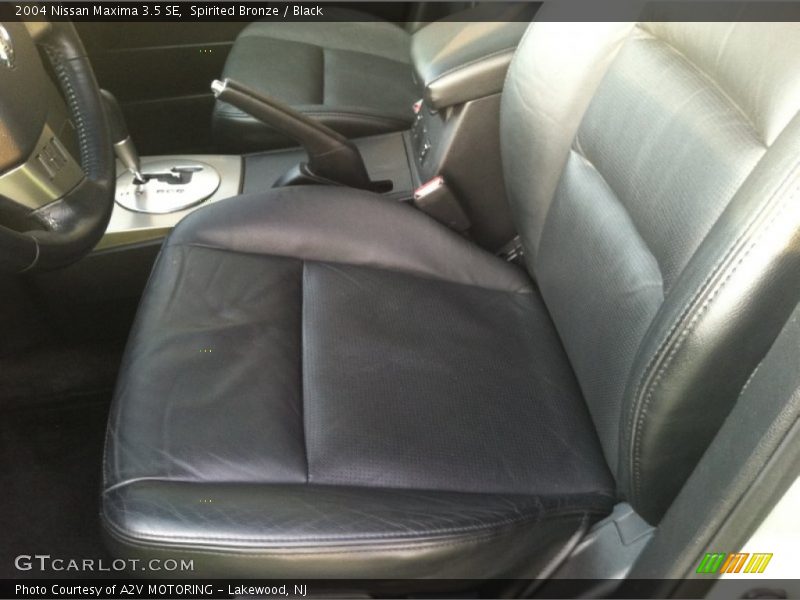 Spirited Bronze / Black 2004 Nissan Maxima 3.5 SE