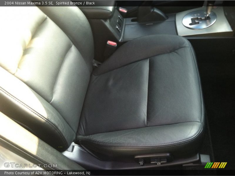 Spirited Bronze / Black 2004 Nissan Maxima 3.5 SE