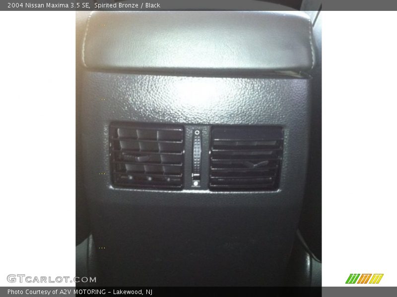 Spirited Bronze / Black 2004 Nissan Maxima 3.5 SE