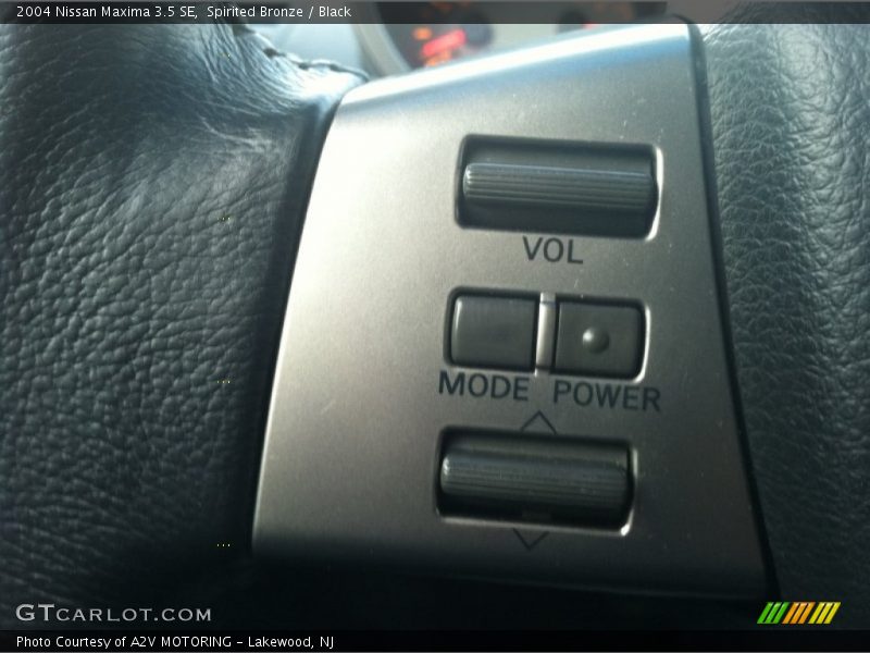 Spirited Bronze / Black 2004 Nissan Maxima 3.5 SE