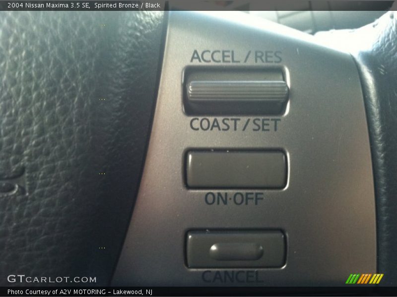 Spirited Bronze / Black 2004 Nissan Maxima 3.5 SE