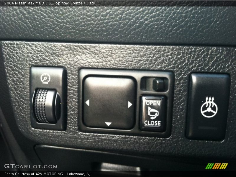 Spirited Bronze / Black 2004 Nissan Maxima 3.5 SE