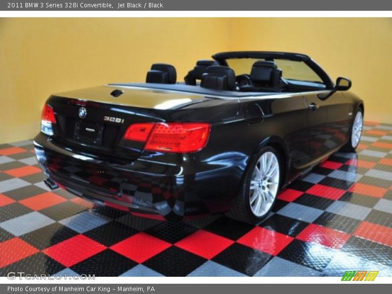 Jet Black / Black 2011 BMW 3 Series 328i Convertible