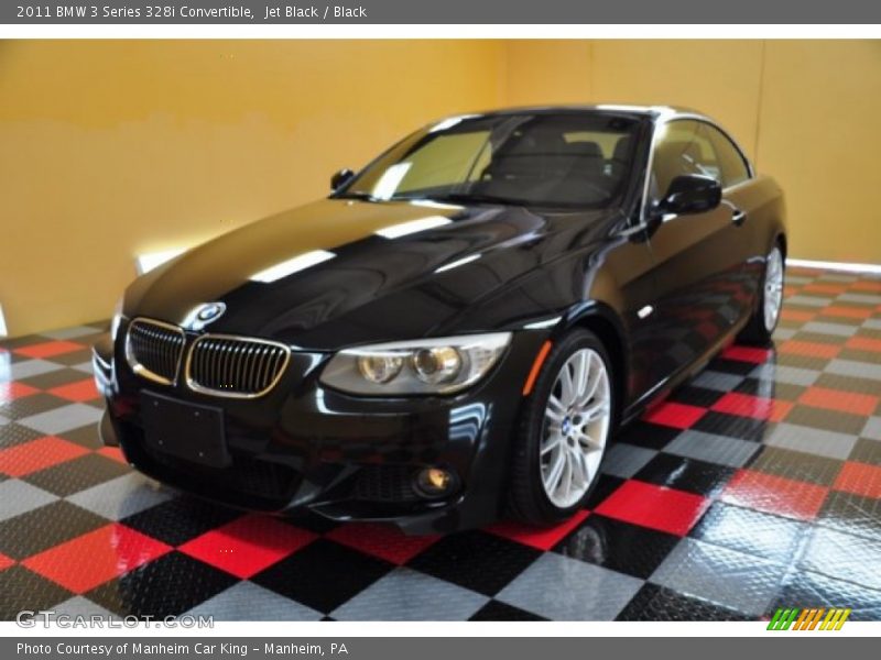 Jet Black / Black 2011 BMW 3 Series 328i Convertible