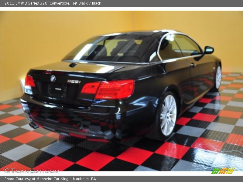 Jet Black / Black 2011 BMW 3 Series 328i Convertible