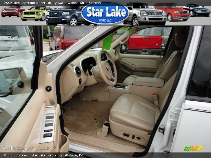 Oxford White / Camel 2006 Mercury Mountaineer Luxury AWD