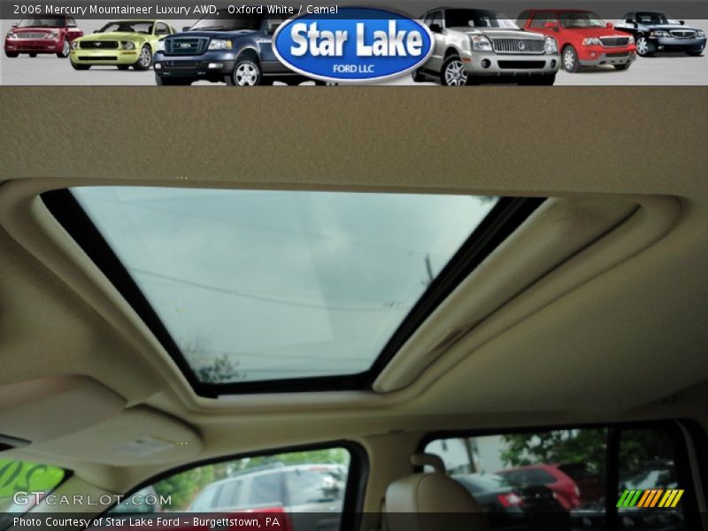 Oxford White / Camel 2006 Mercury Mountaineer Luxury AWD