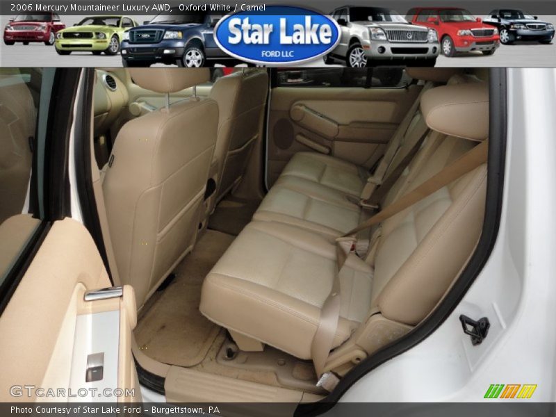 Oxford White / Camel 2006 Mercury Mountaineer Luxury AWD