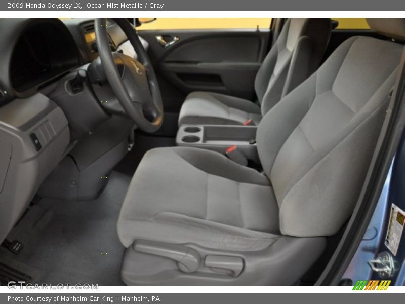  2009 Odyssey LX Gray Interior