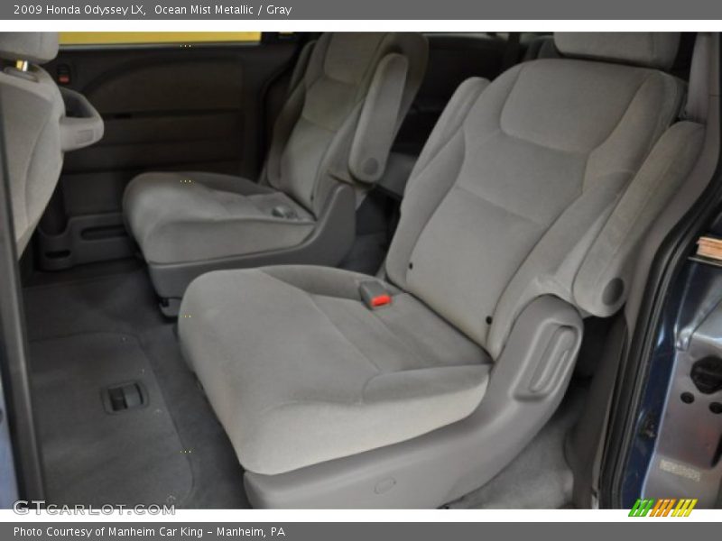  2009 Odyssey LX Gray Interior