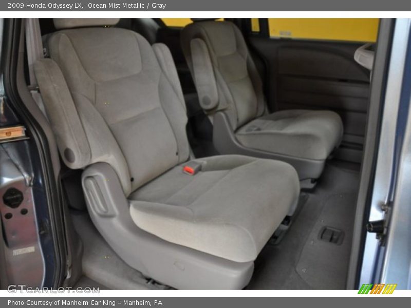Ocean Mist Metallic / Gray 2009 Honda Odyssey LX