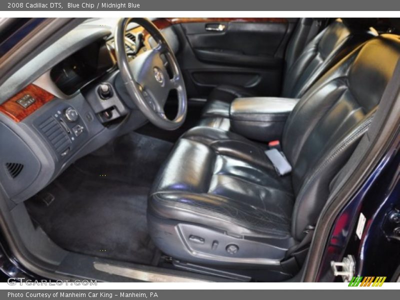 Blue Chip / Midnight Blue 2008 Cadillac DTS