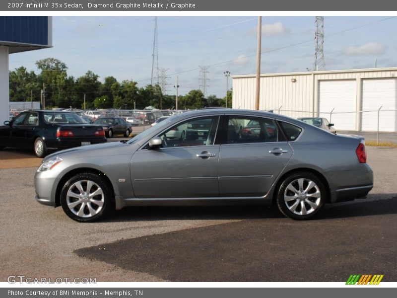 Diamond Graphite Metallic / Graphite 2007 Infiniti M 35x Sedan