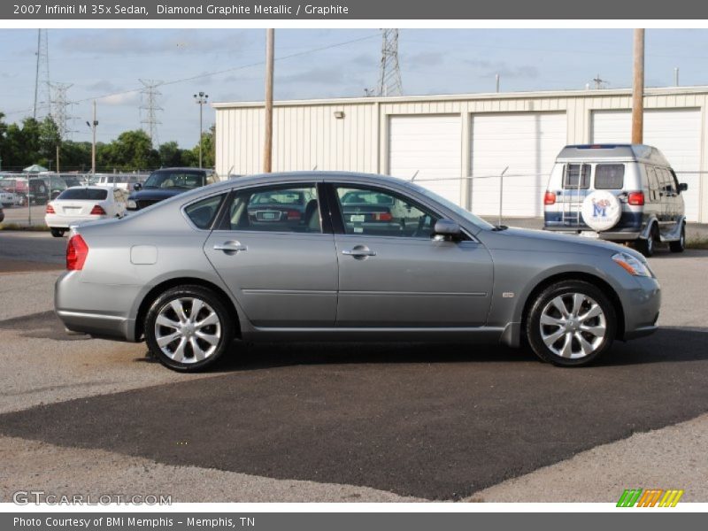 Diamond Graphite Metallic / Graphite 2007 Infiniti M 35x Sedan