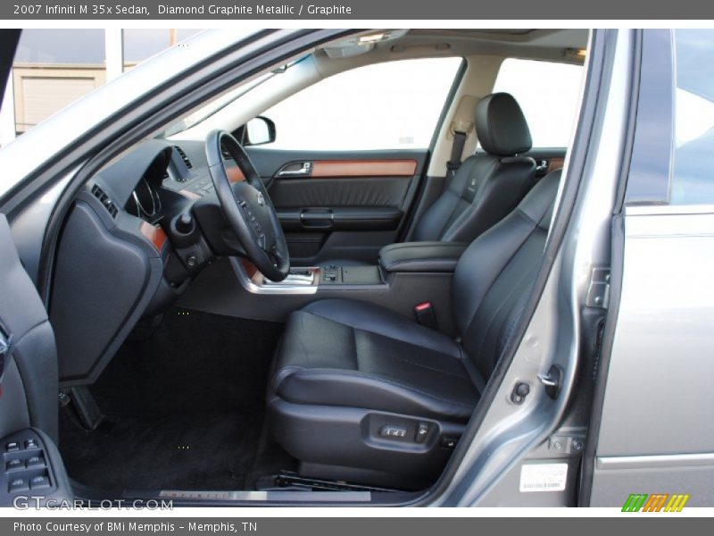 Diamond Graphite Metallic / Graphite 2007 Infiniti M 35x Sedan