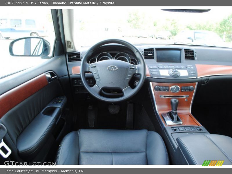 Diamond Graphite Metallic / Graphite 2007 Infiniti M 35x Sedan