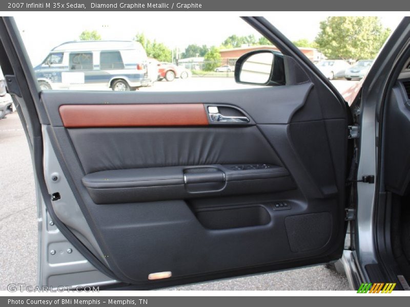 Diamond Graphite Metallic / Graphite 2007 Infiniti M 35x Sedan