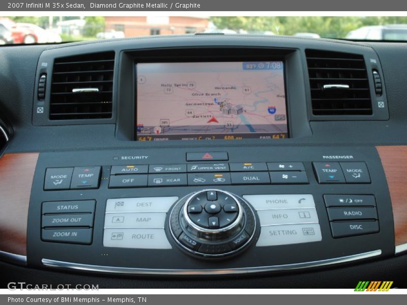 Diamond Graphite Metallic / Graphite 2007 Infiniti M 35x Sedan