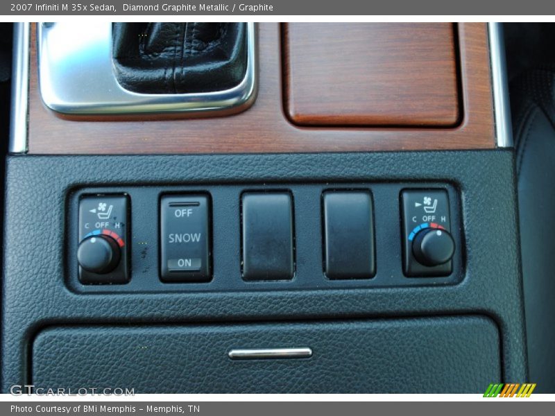 Diamond Graphite Metallic / Graphite 2007 Infiniti M 35x Sedan