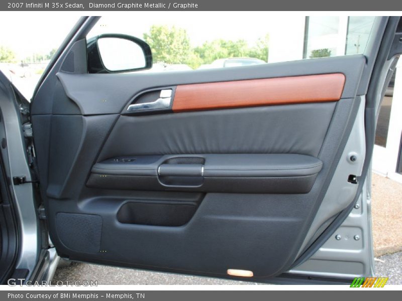Diamond Graphite Metallic / Graphite 2007 Infiniti M 35x Sedan