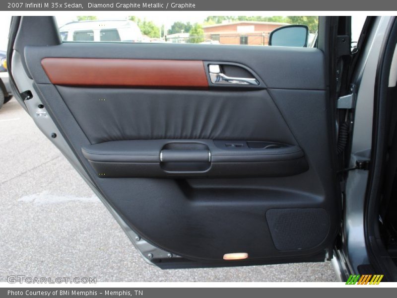 Diamond Graphite Metallic / Graphite 2007 Infiniti M 35x Sedan