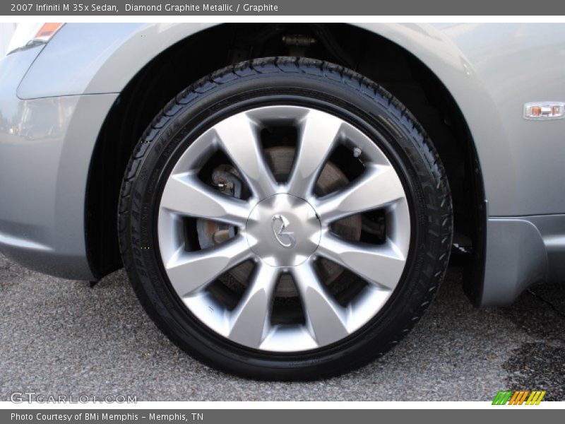 Diamond Graphite Metallic / Graphite 2007 Infiniti M 35x Sedan