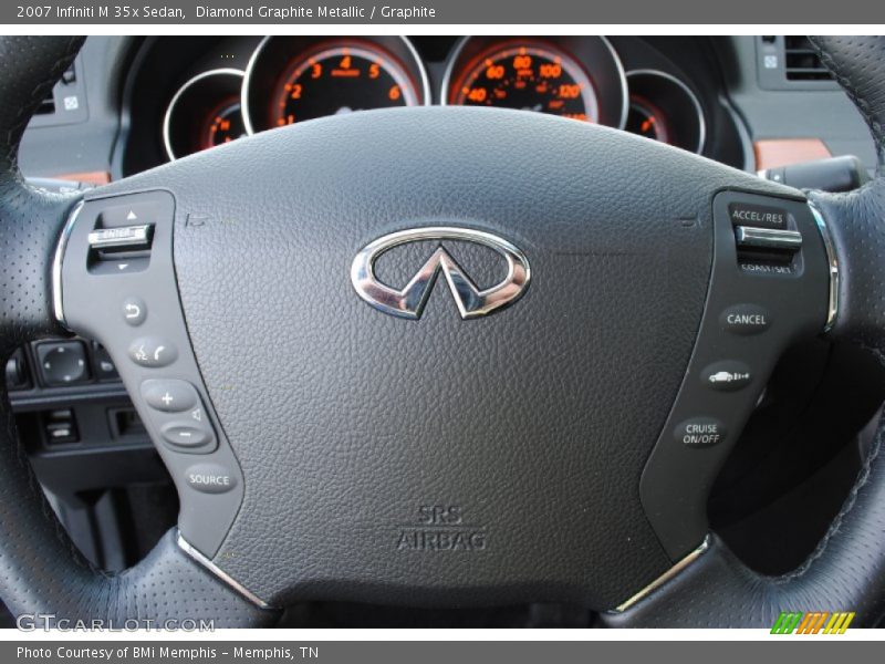 Diamond Graphite Metallic / Graphite 2007 Infiniti M 35x Sedan