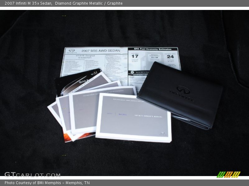 Diamond Graphite Metallic / Graphite 2007 Infiniti M 35x Sedan